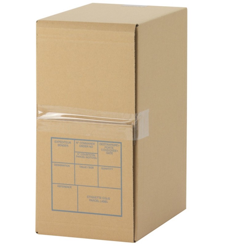 Caisse carton picking type Decathlon® 400 x 200 x 300 mm