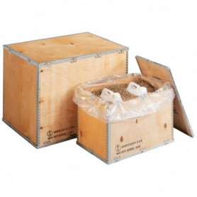 Caisse bois contreplaqué - FOND + COUVERCLE 380 x 280 x 380mm