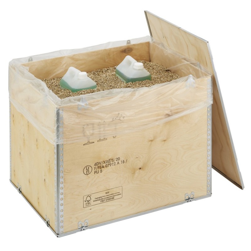 Caisse bois contreplaqué - FOND + COUVERCLE 780 x 580 x 585mm