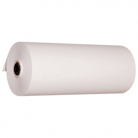 Papier kraft blanc frictionné en bobine laize 65cm