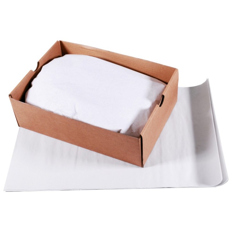 Papier journal blanc en format APPRÊTÉ 32-5 x 50cm