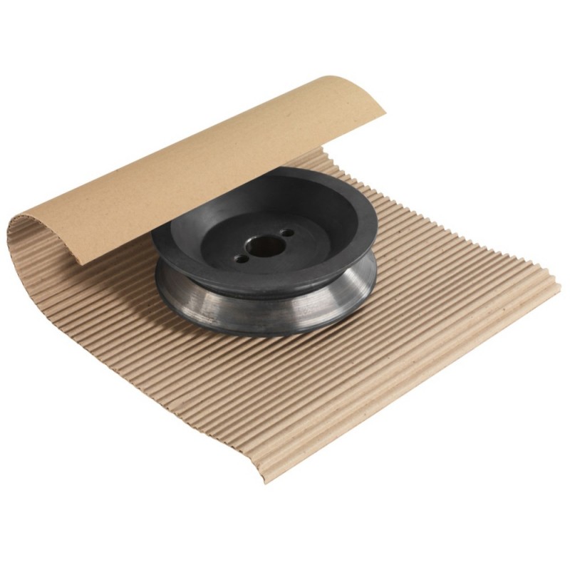 Carton ondulé simple face 420 g-m² - épaisseur 4 mm laize 100cm
