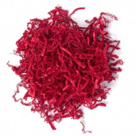 Boîte distributrice de frisure papier ROUGE