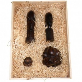 Balle de frisure bois