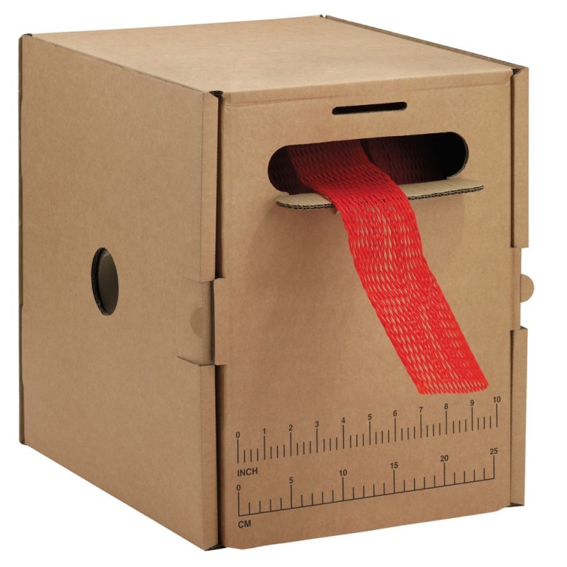 Gaine de protection plastique ROUGE l80-130mmxL100m