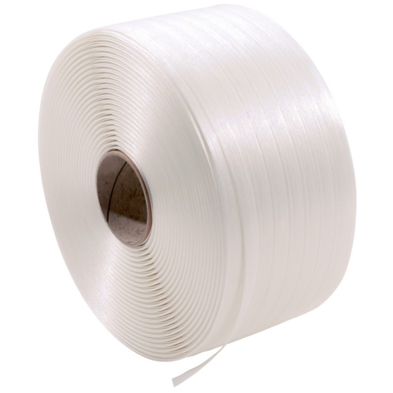 Feuillard textile collé standard 13mmx1100m