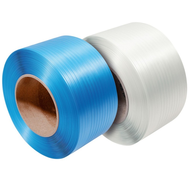 Feuillard polypropylène standard TRANSPARENT 8mmx0-55mmx4000m