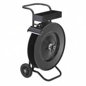 Chariot-dévidoir robuste pour feuillard ACIER-PET