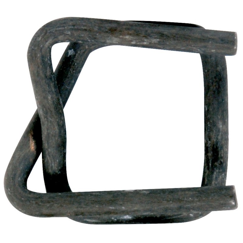 Boucle acier antiglisse pour feuillard 19mm