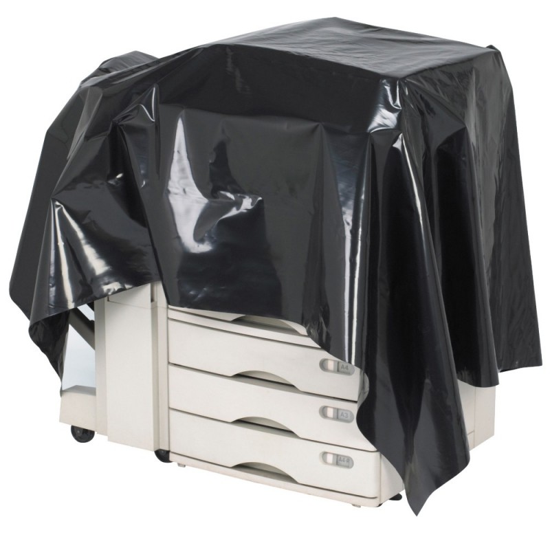 Film polyéthylène NOIR pliage EN 4 - 1500 x 4mmx42m