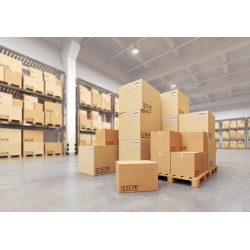 Caisse américaine simple cannelure