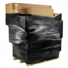 Film étirable manuel soufflé noir 400mmx300m - 20µ