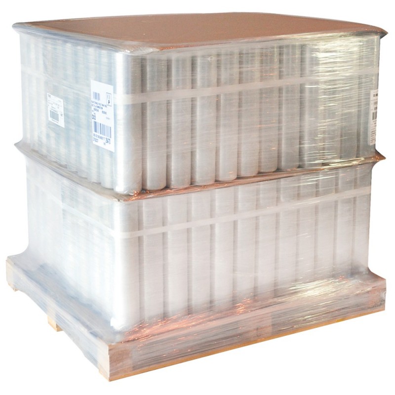 Film étirable cast manuel standard - palette complète de 240 bobines 450mmx270m - 17µ