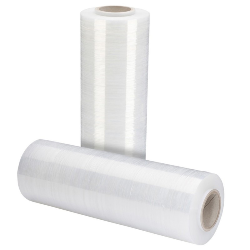 Film étirable cast pour banderoleuse à bras tournant 500mmx897m - 17µ