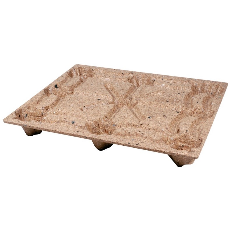 Palette bois moulée standard 800 x 1200 x 135mm