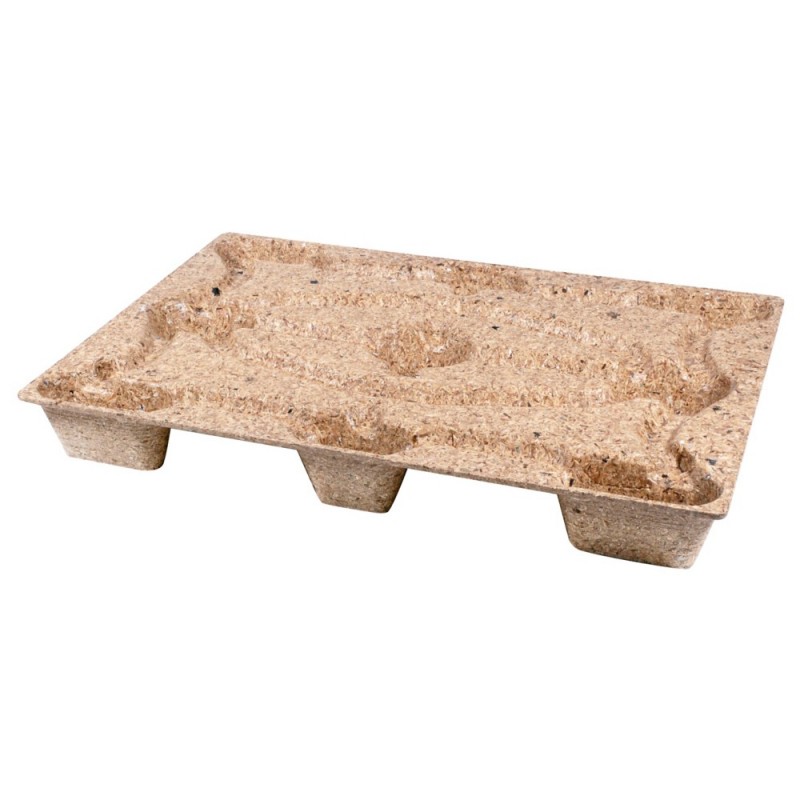 Palette bois moulée standard 800 x 1200 x 125mm