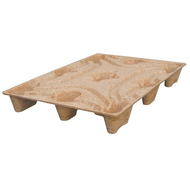 Palette bois moulée standard 800 x 1200 x 135mm