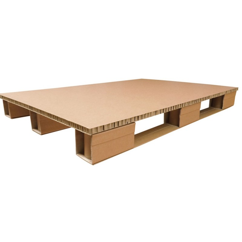 Palette carton nid d'abeille 600 x 800 x 120mm