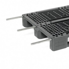 Palette plastique rackable renforcée 800 x 1200 x 150 mm