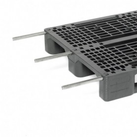 Palette plastique rackable renforcée 800 x 1200 x 150 mm