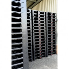 Palette plastique rackable renforcée 800 x 1200 x 150 mm