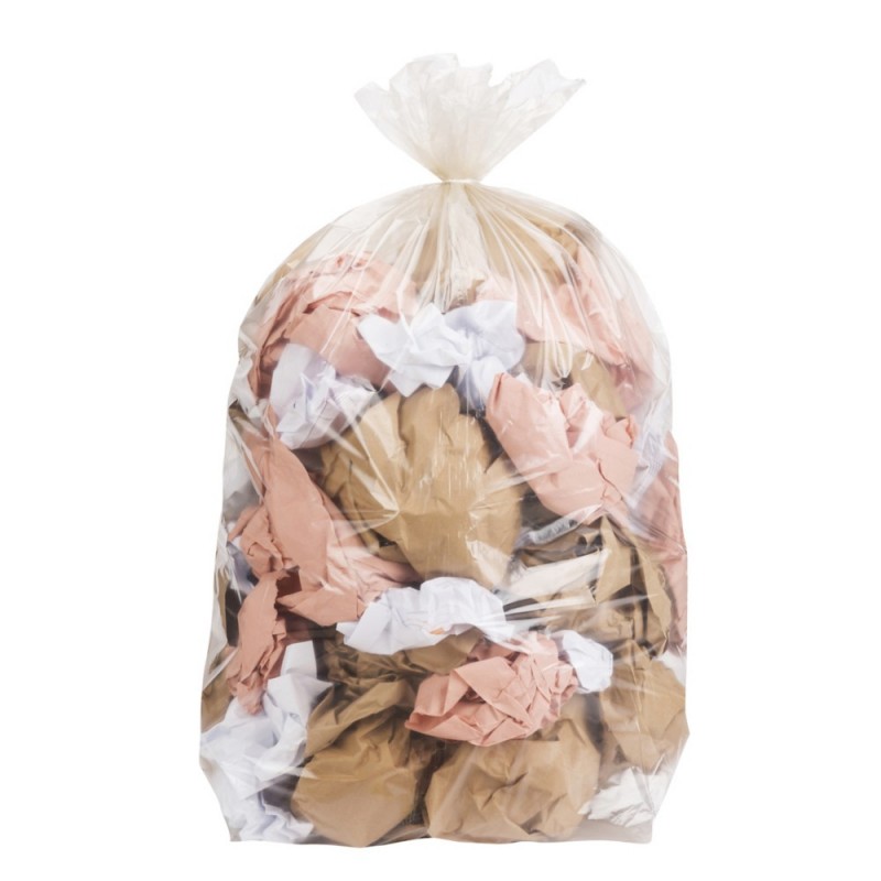 Sac poubelle standard 130L TRANSPARENT