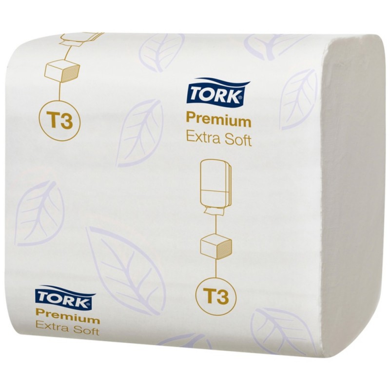 Papier toilette feuille à feuille extra-doux Tork®
