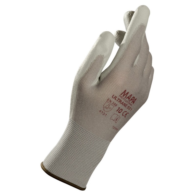 Gants de dextérité Ultrane 550-551 Mapa® GRIS taille 7 (S)