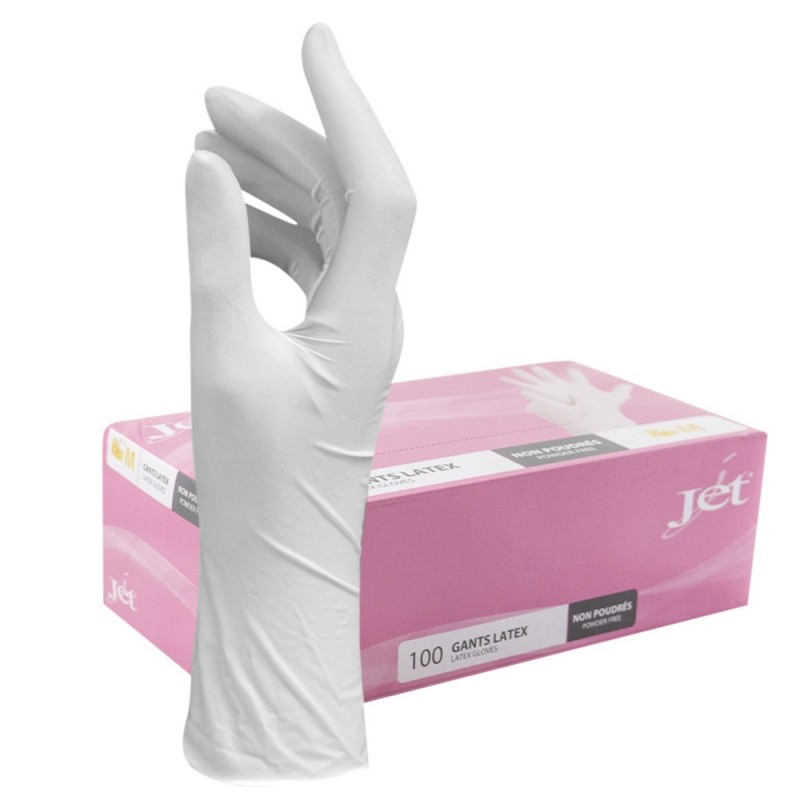 Gant latex non poudré Jet® 6-7 (S)