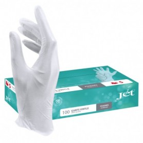 GANTS VINYLES POUDRES JET