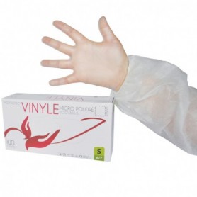 Gant vinyle* taille 6-7 (S)