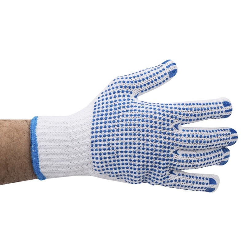 Gants tricotés à picots taille 9-10 (L- x L)