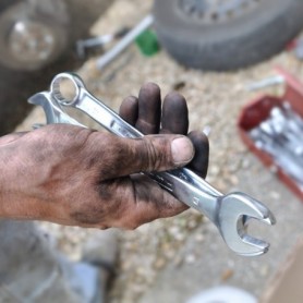 Crème lavante d'atelier à pompe ORANGE