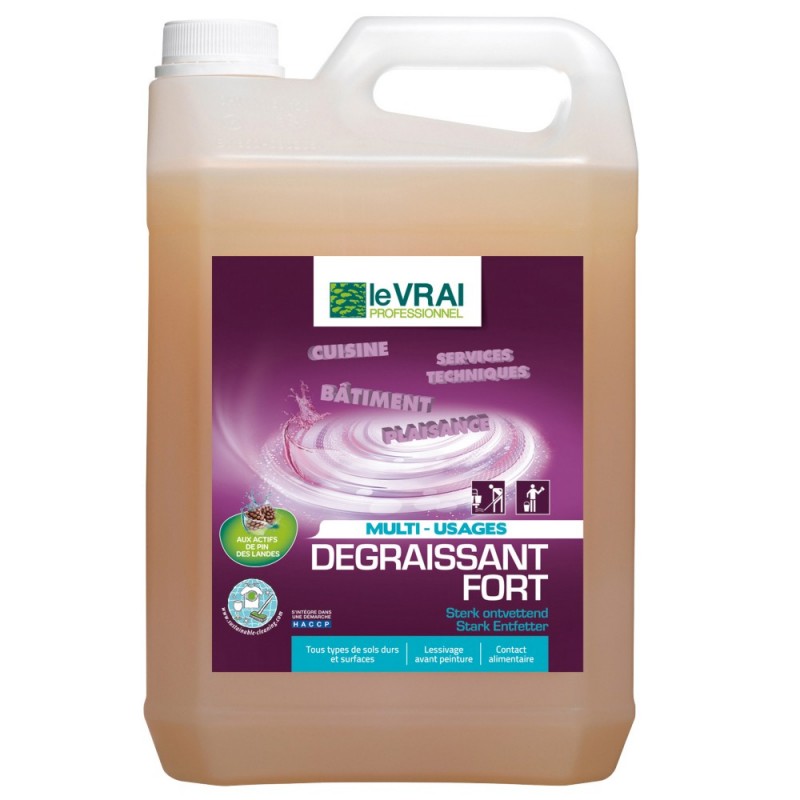 Dégraissant fort- sols et surfaces le Vrai®