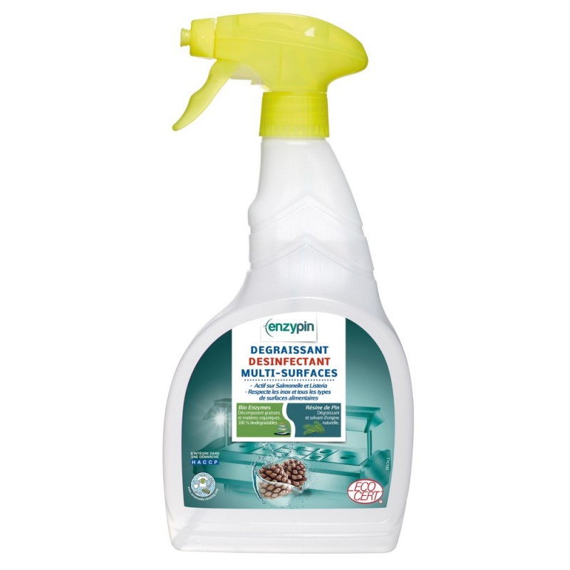Dégraissant désinfectant concentré multi-surfaces Enzypin® 0-75 L