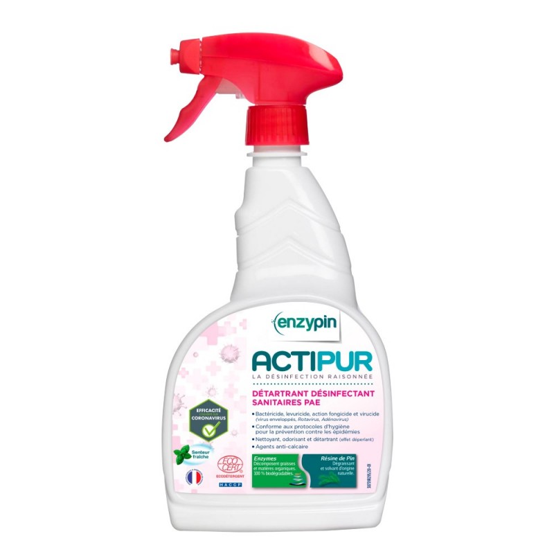 Détartrant désinfectant sanitaires Enzypin® 0.75 L