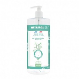 Crème hydroalcoolique mains Wyritol® BAMBOU-MUSC BLANC