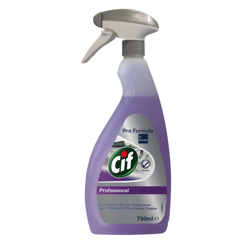 Détergent désinfectant cuisine Cif Professional® 0-75 L