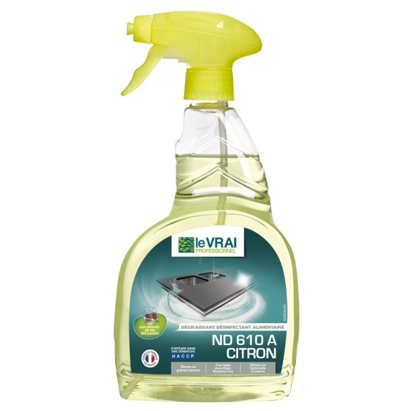 Spray détergent cuisine le Vrai® CITRON