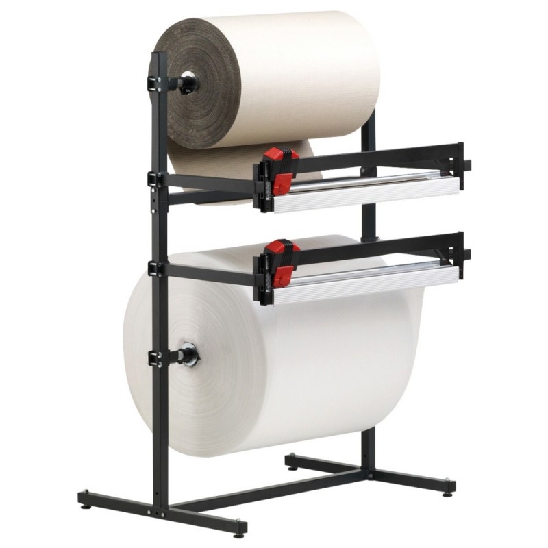 Dérouleur-coupeur horizontal - 2 ROULEAUX - Largeur de coupe 1000mm