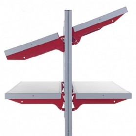 TABLETTE MÉTALLIQUE 800 X...