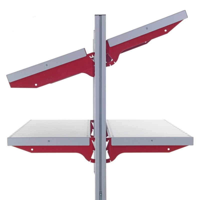 TABLETTE MÉTALLIQUE 800 X 300 X 30 mm