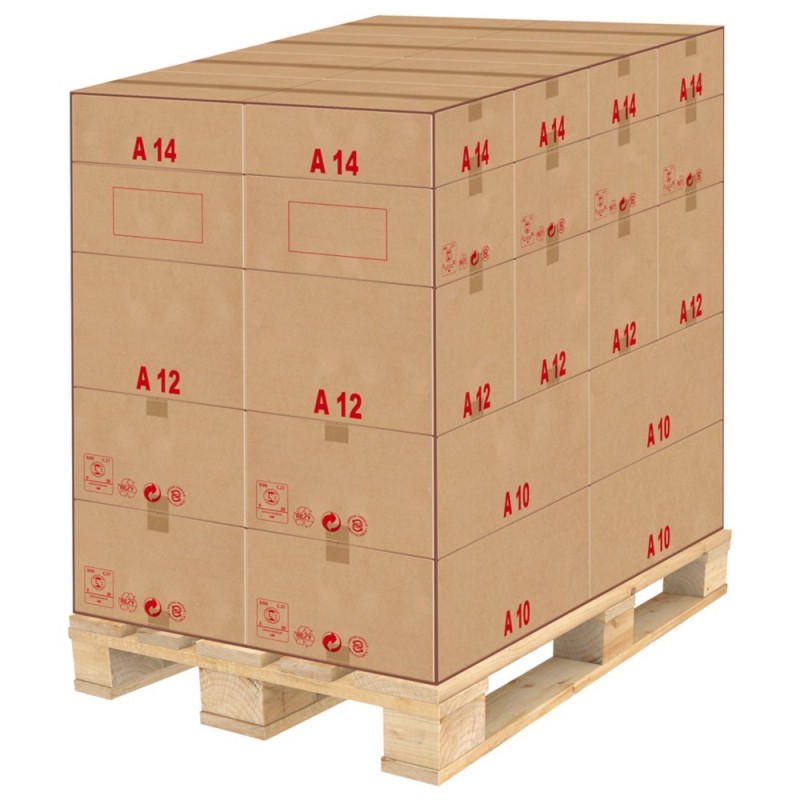 Caisses GALIA rabats normaux Dim Ext (mm) 300x200x200