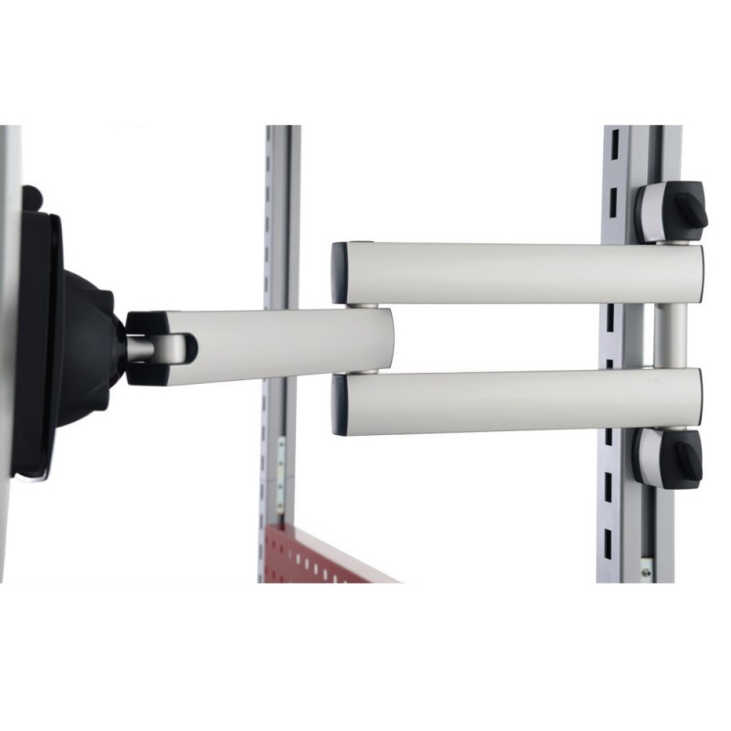 BRAS PIVOTANT POUR ÉCRAN PLAT 100 X 455 X 200 mm