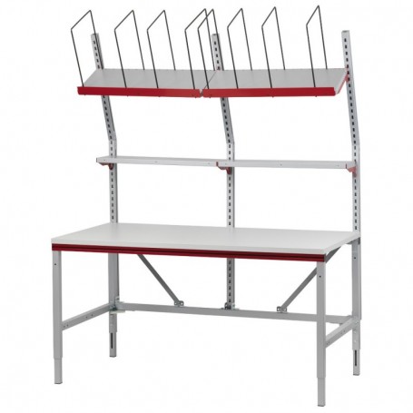 POSTE D'EMBALLAGE COMPLET 1600 X 800 X 690-960 mm