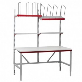 POSTE D'EMBALLAGE COMPLET 1600 X 800 X 690-960 mm