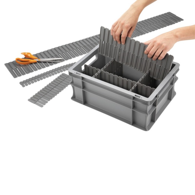 Séparateur sécable pour bac plastique Lmm