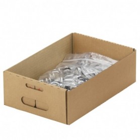 Caisse carton palettisable C40 avec couvercle 300 x 200 x 90 mm