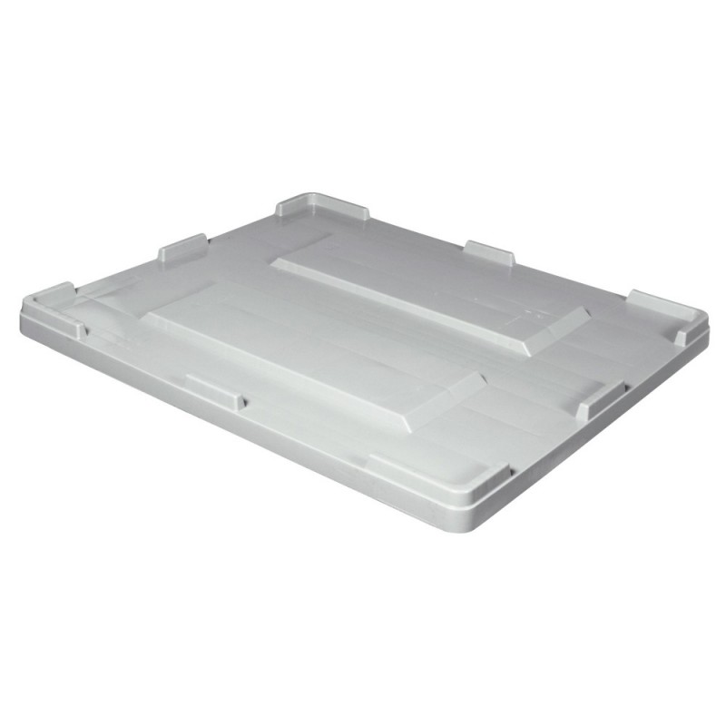 Couvercle pour caisse-palette plastique compatible avec CAISSE-PALETTE 1200 x 1000 MM