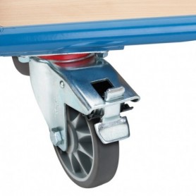 Chariot plateforme 450 X 850 X 910mm 250kg